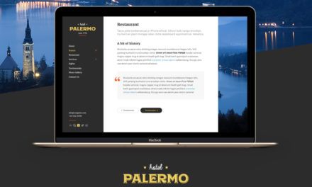 Palermo – šablona jako stvořená pro hotel nebo penzion