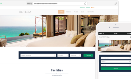 Hotelia – víceúčelová šablony pro hotely i travel bloggery
