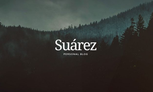 Suarez – designově čistá blogová šablona